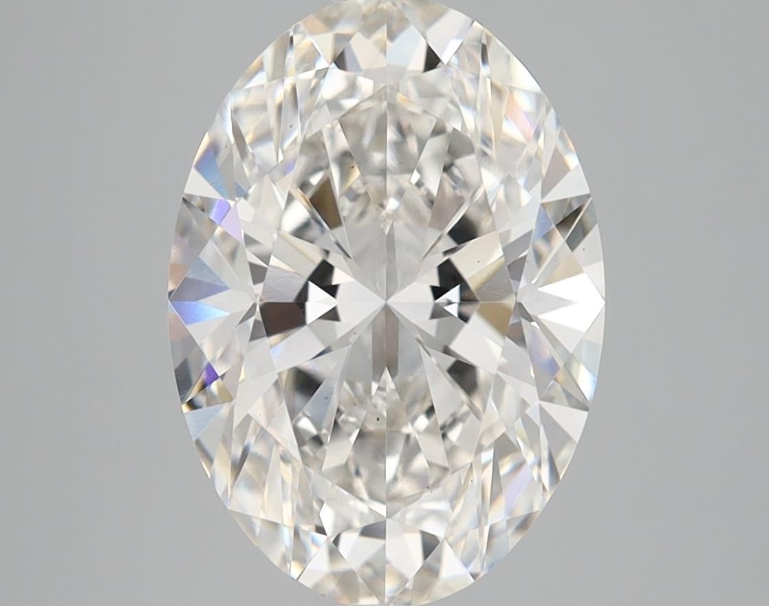 3.58 ct. oval Lab Grown Diamond front image