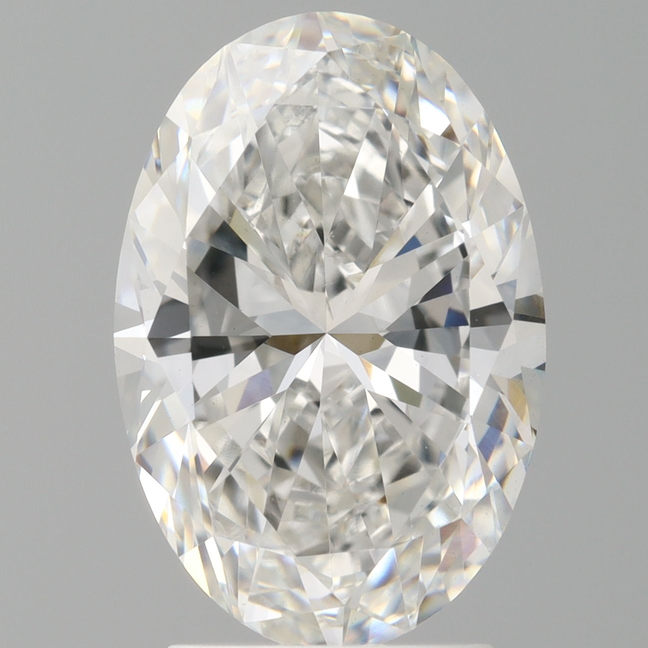 3.01 ct. oval Lab Grown Diamond front image