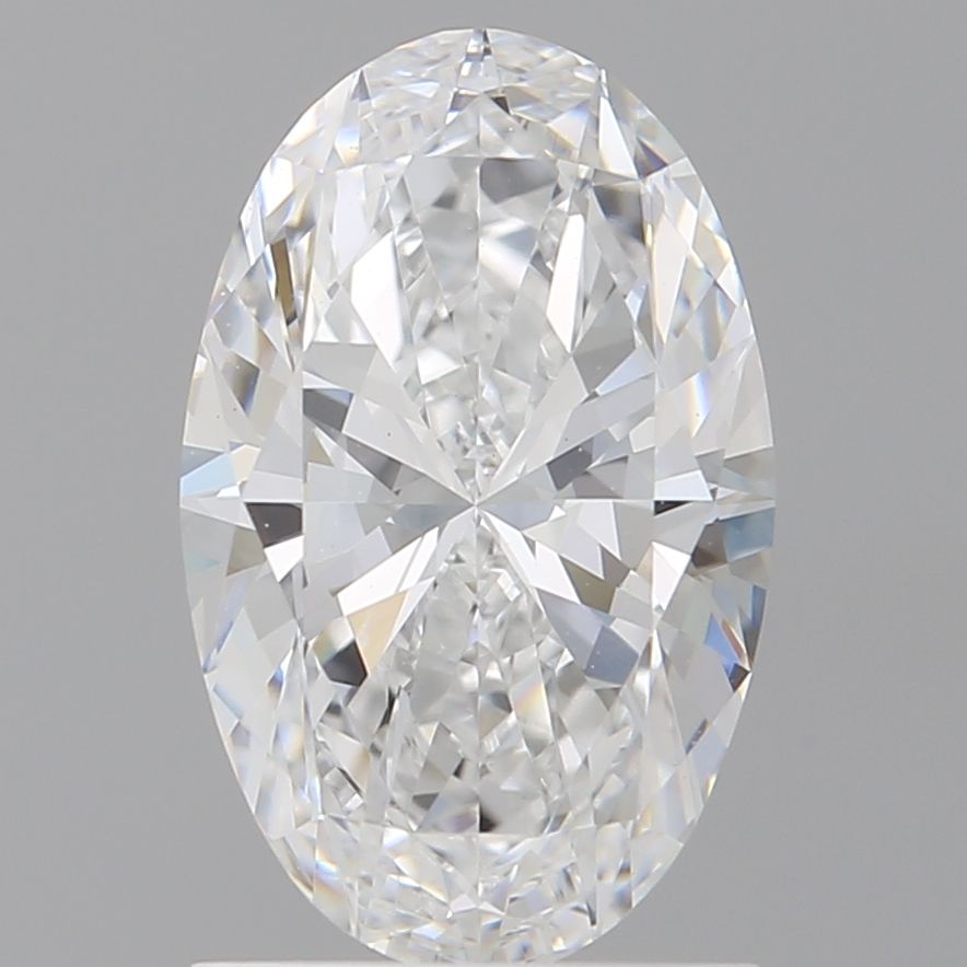 1.56 ct. oval Lab Grown Diamond front image