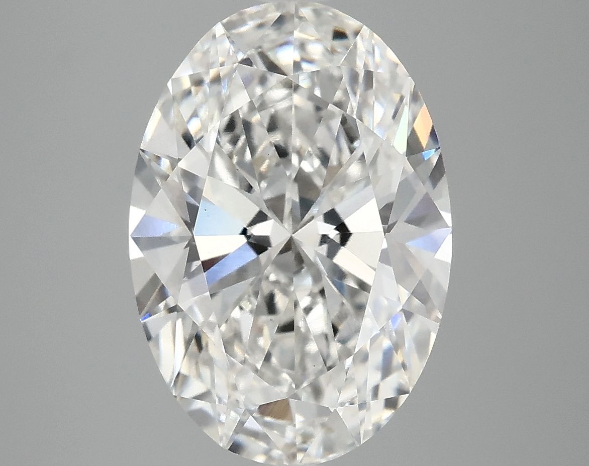 3.97 ct. oval Lab Grown Diamond front image
