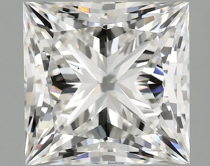 2.09 ct. princess Lab Grown Diamond front image