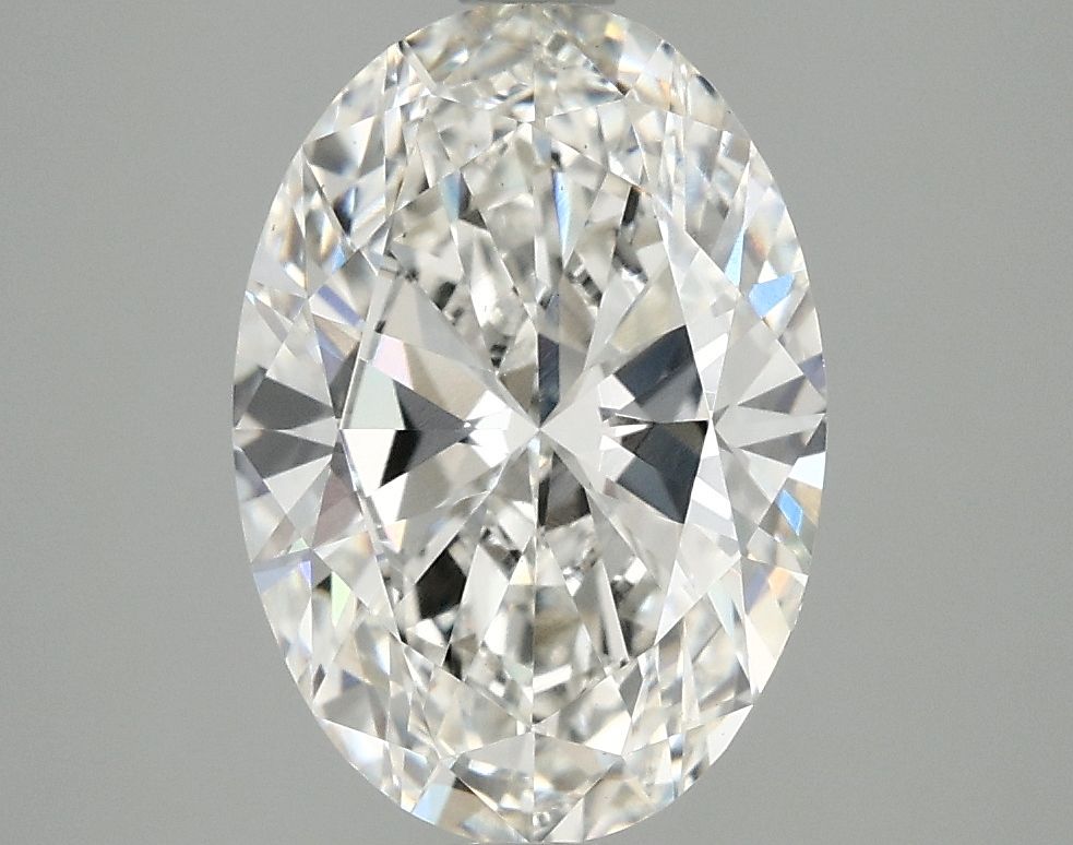 3.01 ct. oval Lab Grown Diamond front image
