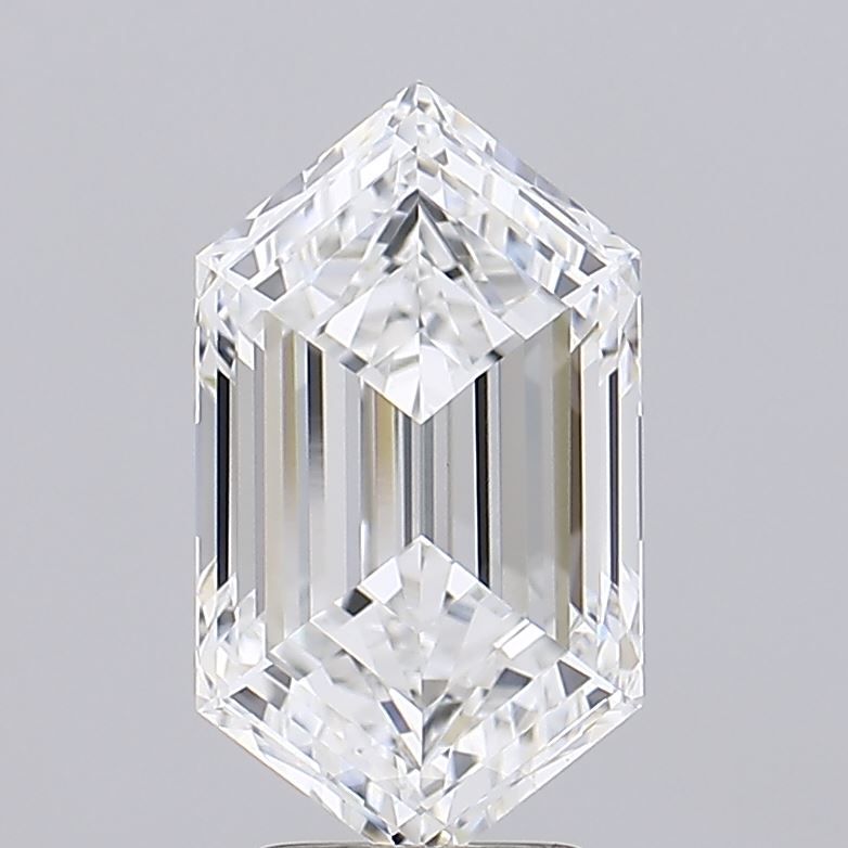 3.72 ct lab-grown Hexagonal Diamond