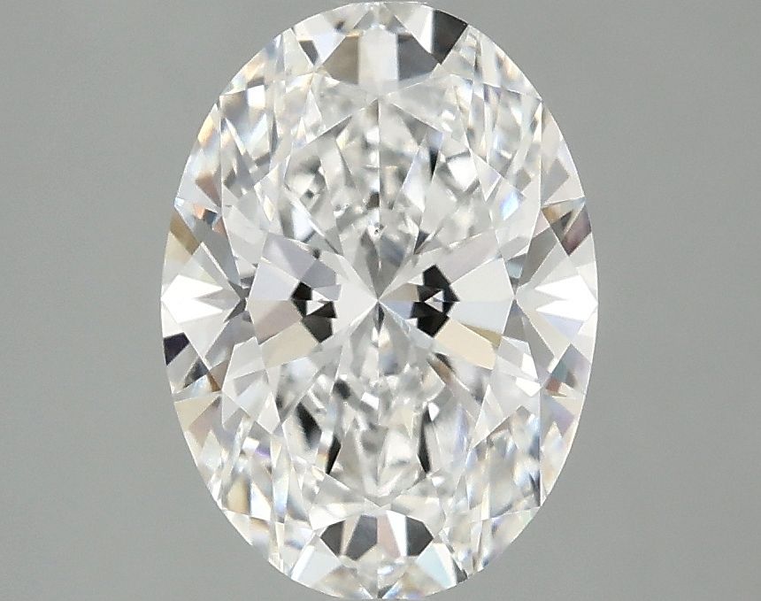2.10 ct. oval Lab Grown Diamond front image