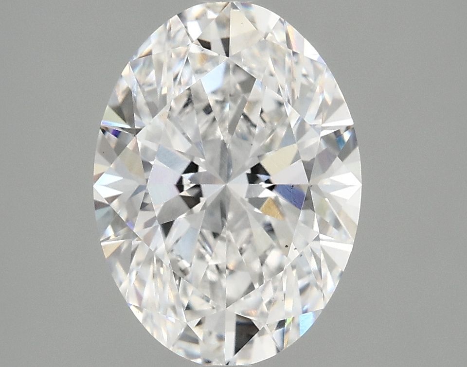 2.85 ct. oval Lab Grown Diamond front image