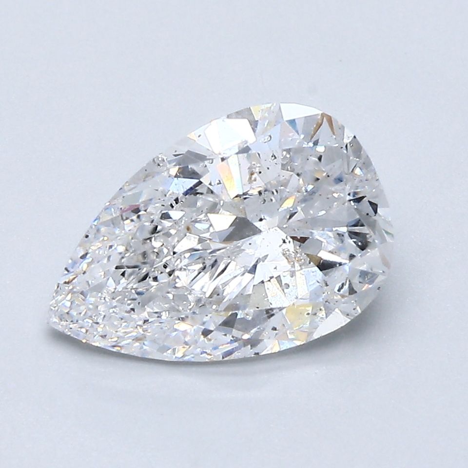 2.08 Carat Pear Diamond D I1