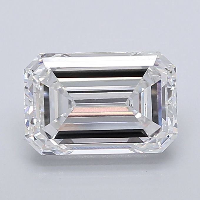 5.53 ct. emerald Lab Grown Diamond front image