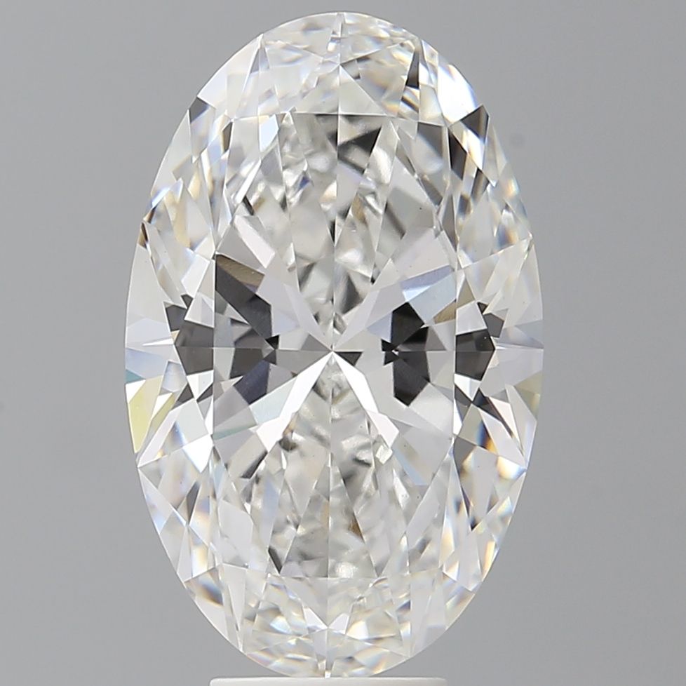 7.10 ct. oval Lab Grown Diamond front image