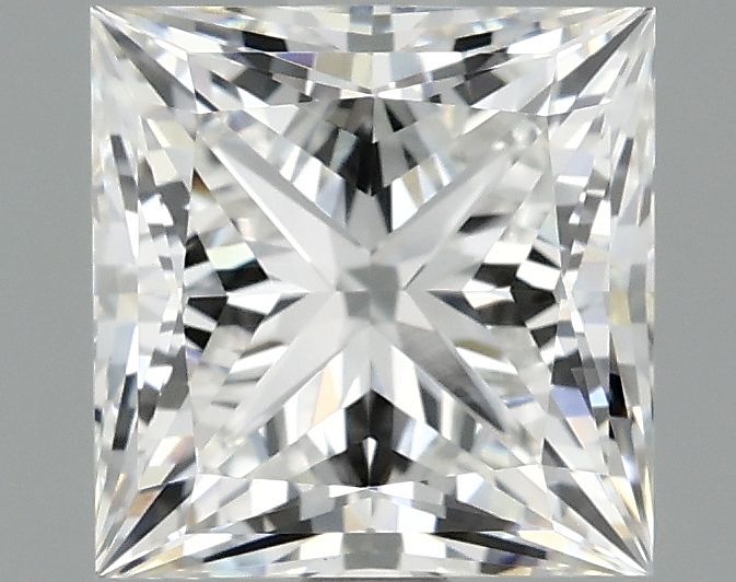 2.10 ct. princess Lab Grown Diamond front image