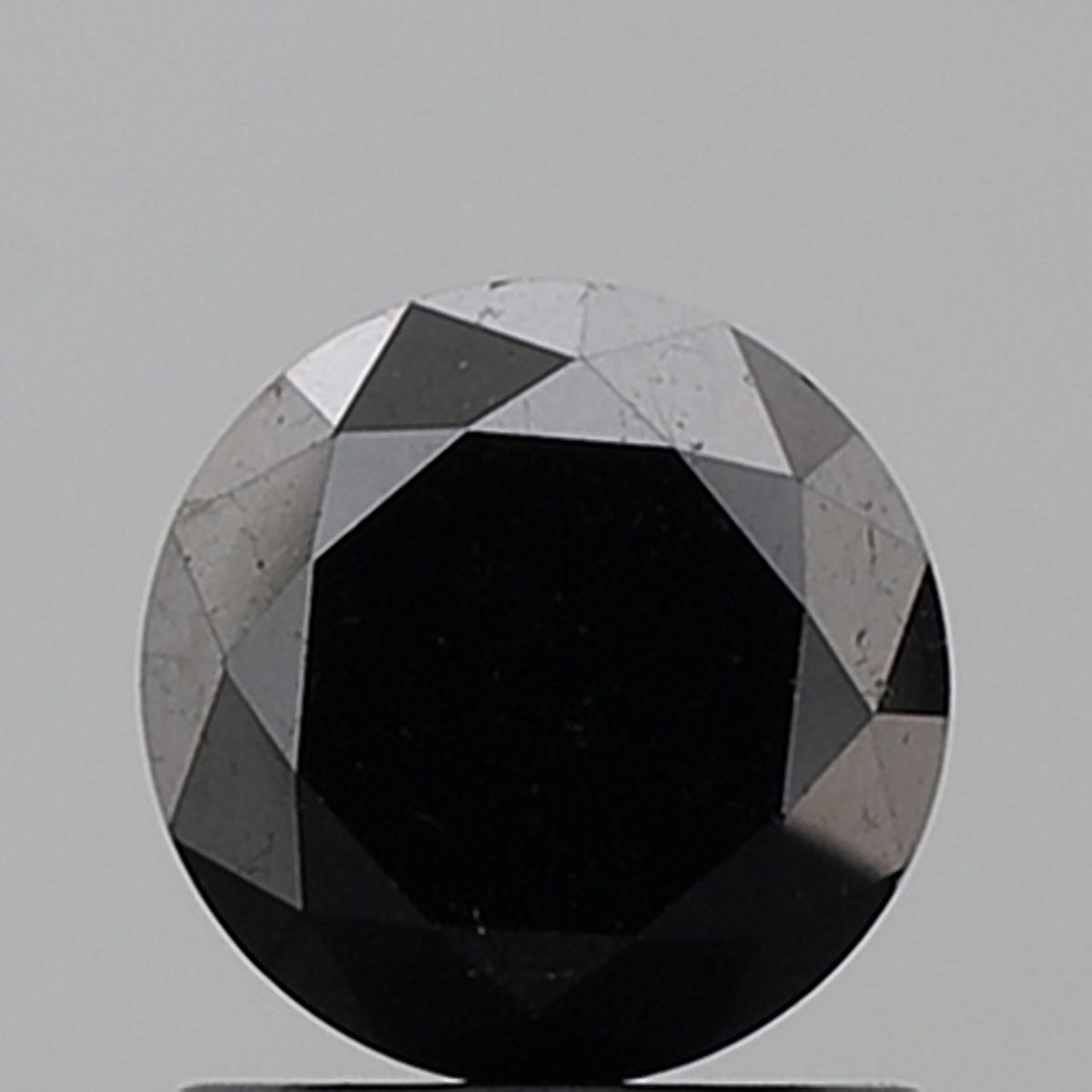 1.23 Carat Round Diamond Fancy Black VS1