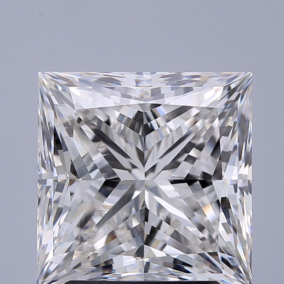 3.25 ct. princess Lab Grown Diamond front image