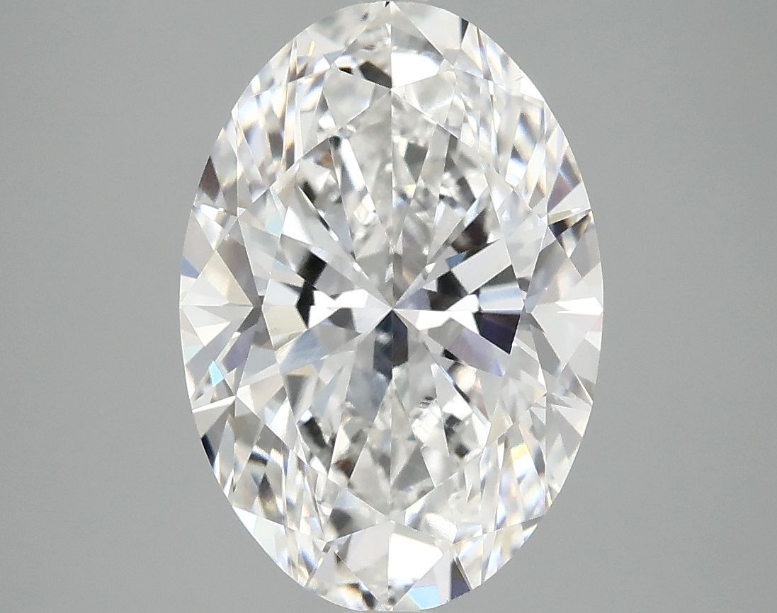3.92 ct. oval Lab Grown Diamond front image