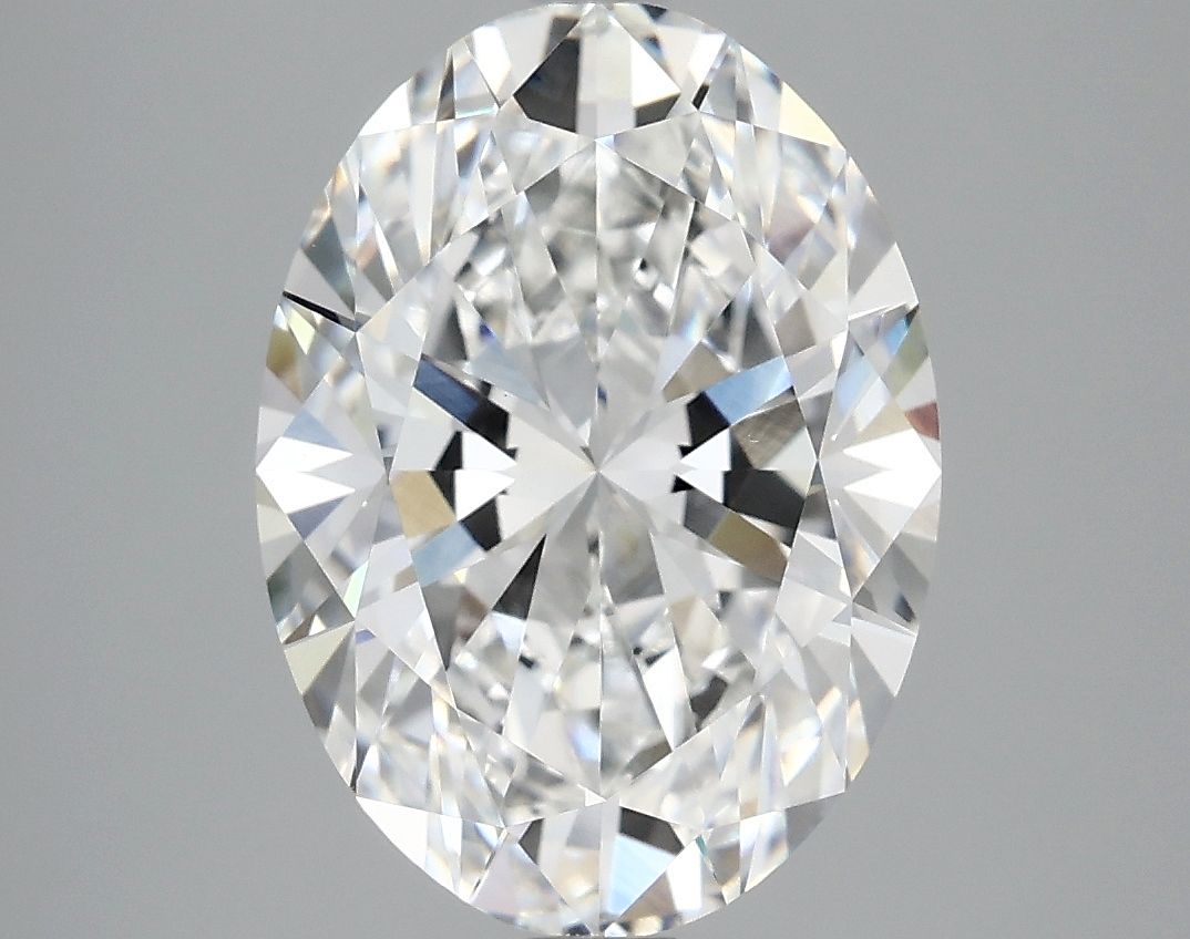 4.09 ct. oval Lab Grown Diamond front image