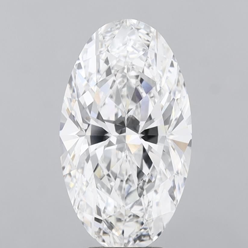 5.04 ct. oval Lab Grown Diamond front image