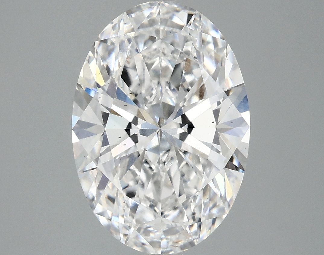 3.02 ct. oval Lab Grown Diamond front image