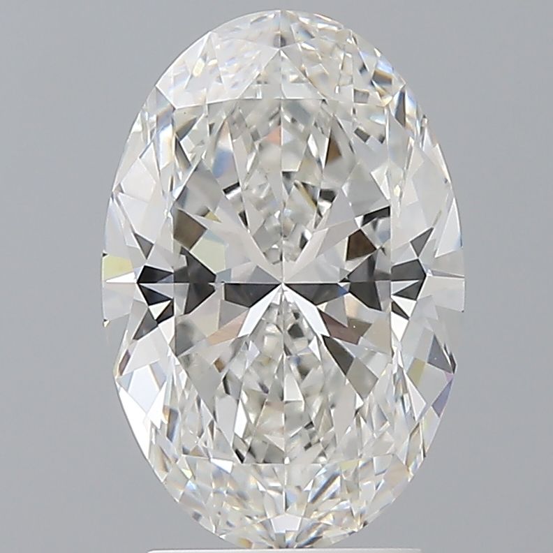3.09 ct. oval Lab Grown Diamond front image