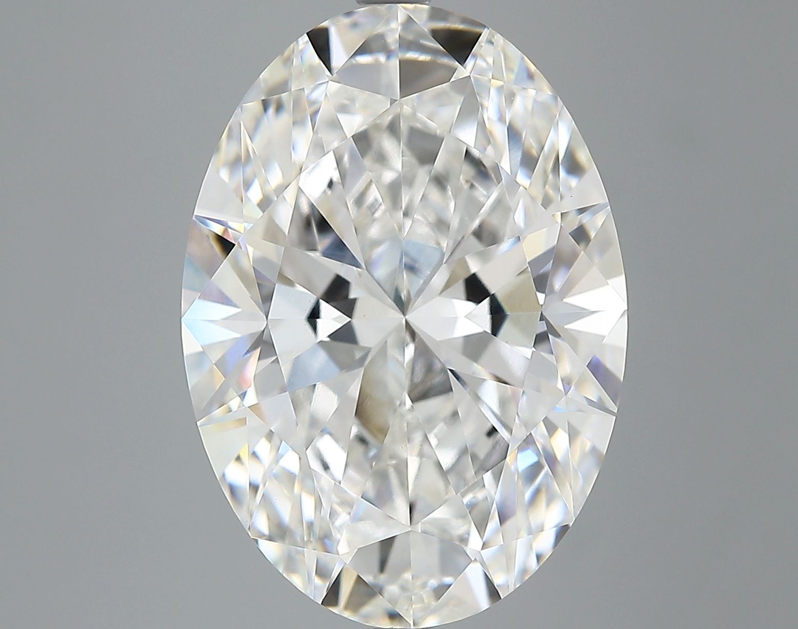 8.02 ct. oval Lab Grown Diamond front image