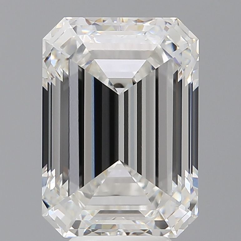 6.60 ct. emerald Lab Grown Diamond front image