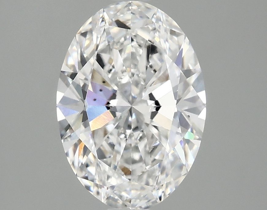 2.01 ct. oval Lab Grown Diamond front image