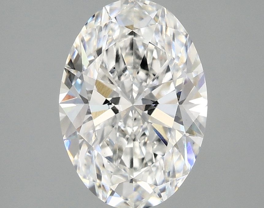 2.10 ct. oval Lab Grown Diamond front image