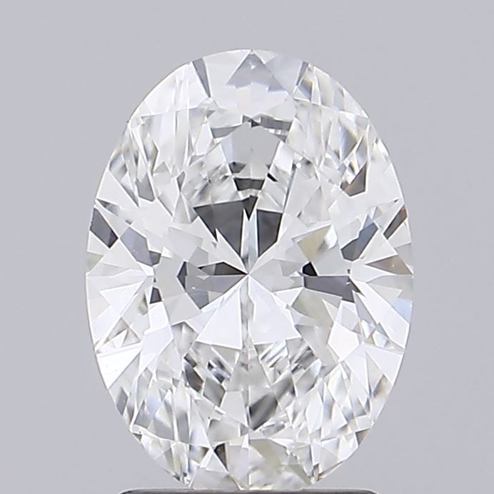 1.95 ct. oval Lab Grown Diamond front image