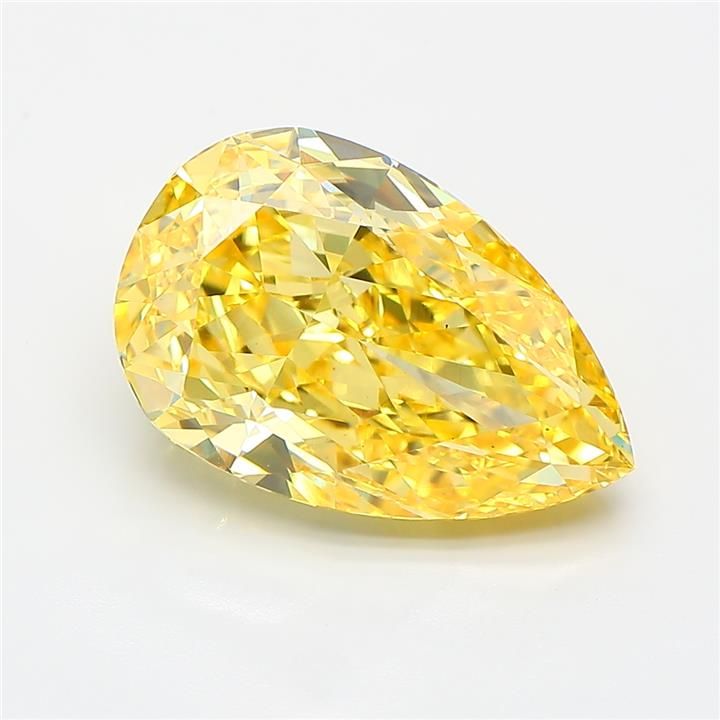 5.02 ct. pear Lab Grown Diamond front image