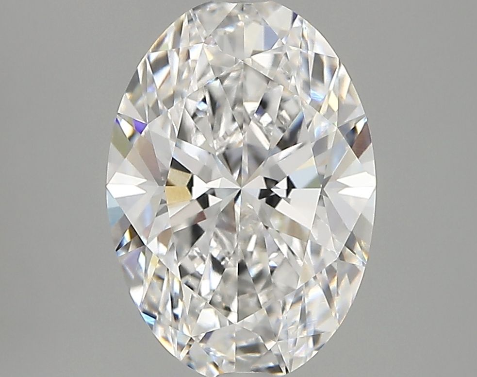 2.77 ct. oval Lab Grown Diamond front image