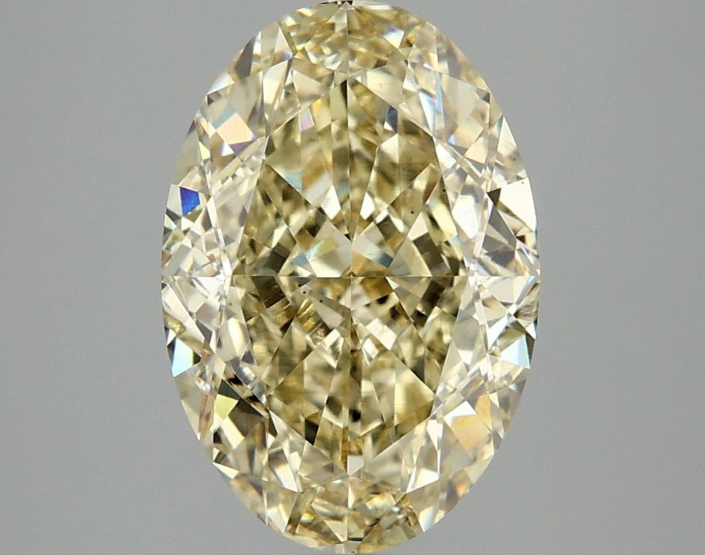 4.10 ct. oval Lab Grown Diamond front image