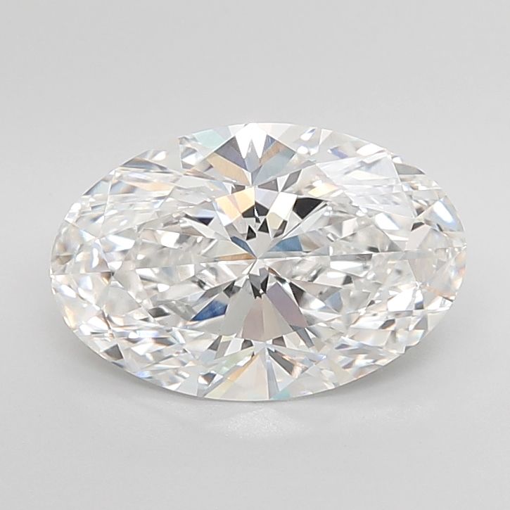 5.22 ct. oval Lab Grown Diamond front image