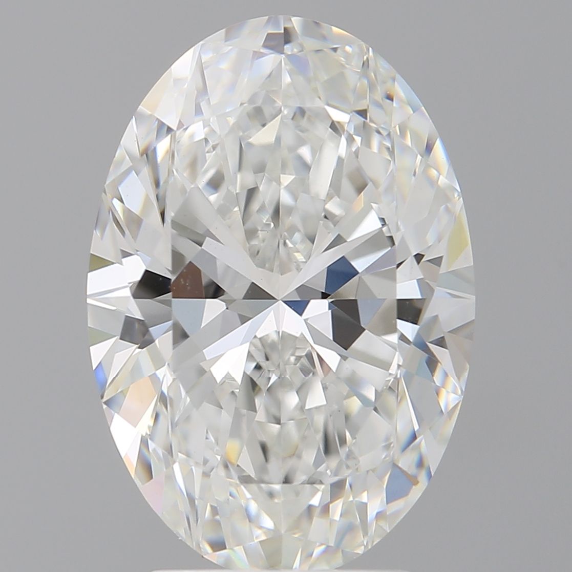 4.02 ct. oval Lab Grown Diamond front image