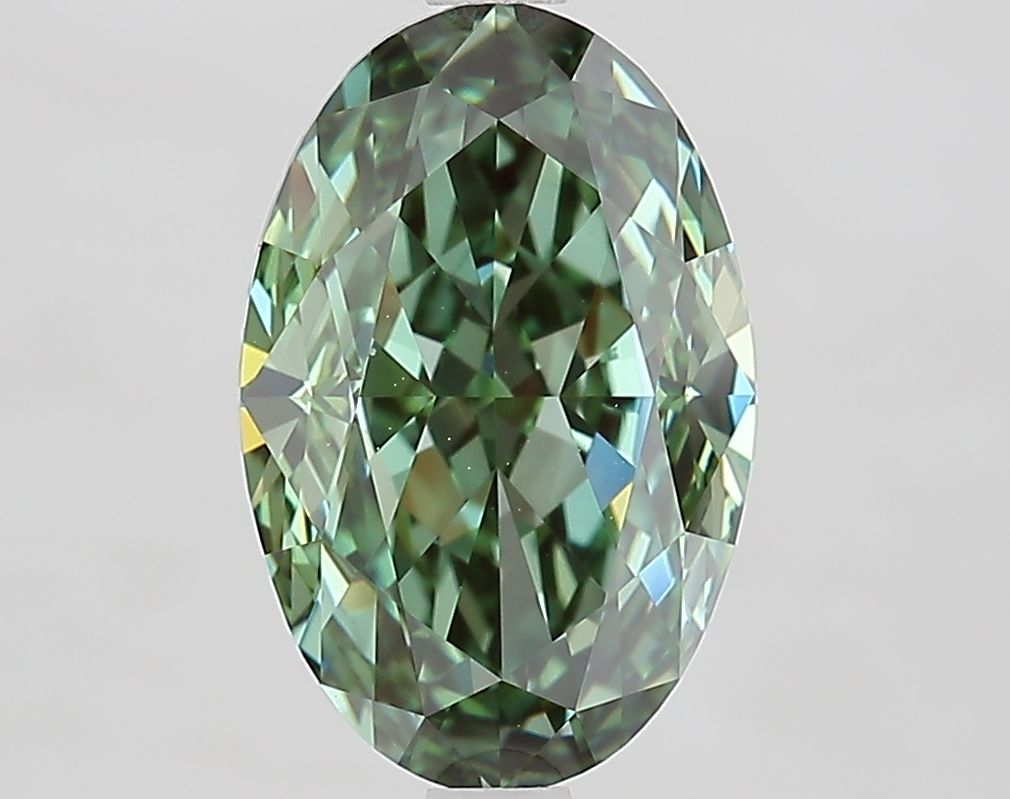 3.82 ct. oval Lab Grown Diamond front image
