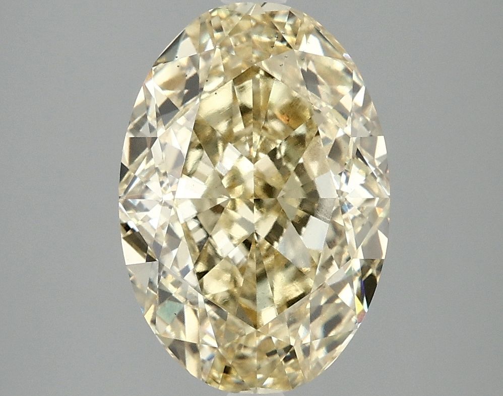 4.07 ct. oval Lab Grown Diamond front image