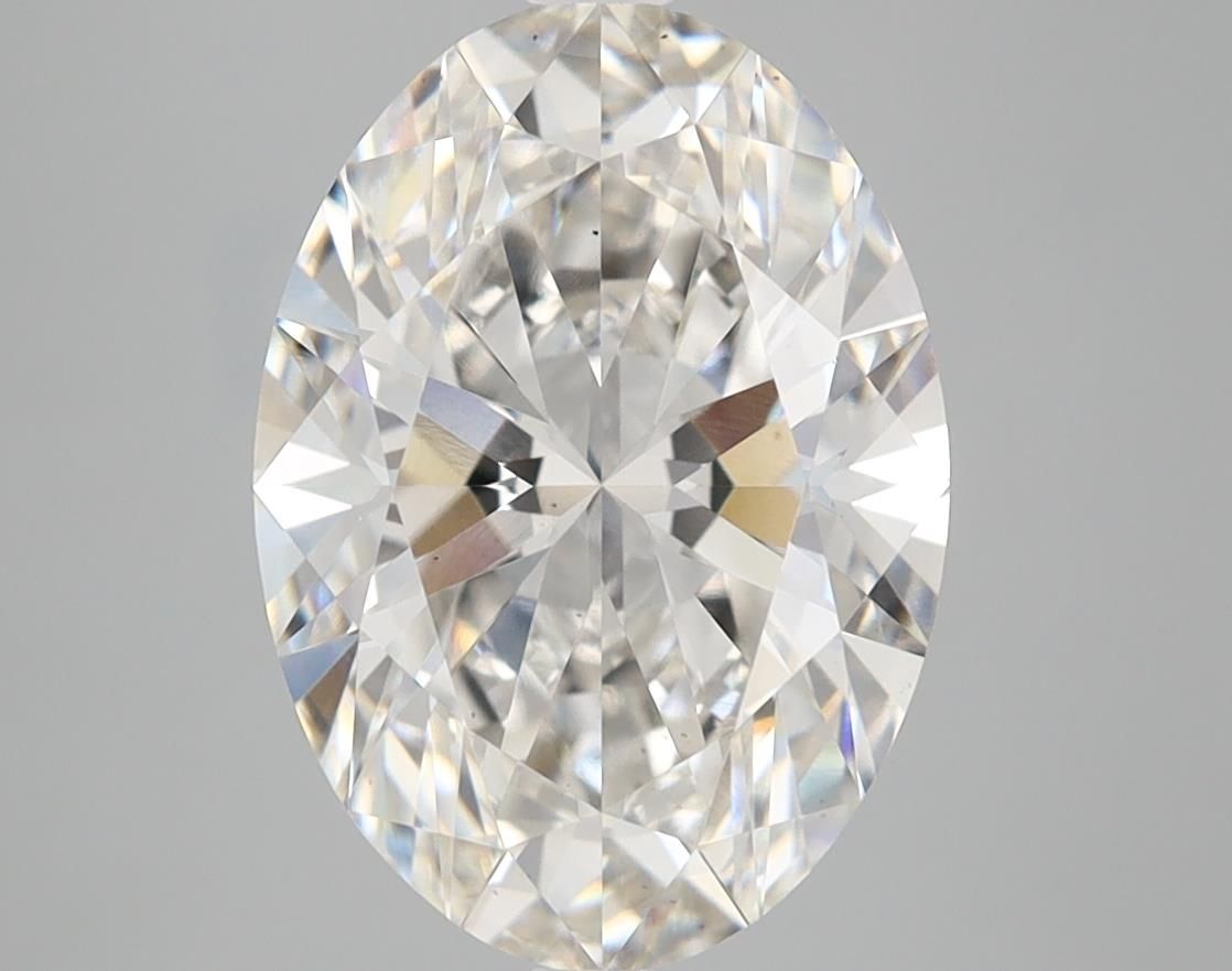 3.73 ct. oval Lab Grown Diamond front image