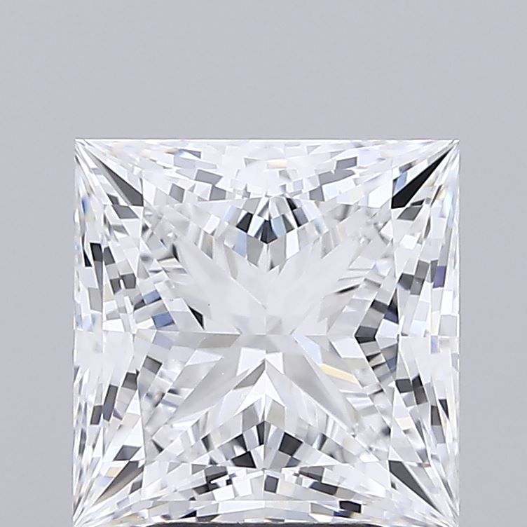 4.02 ct. princess Lab Grown Diamond front image