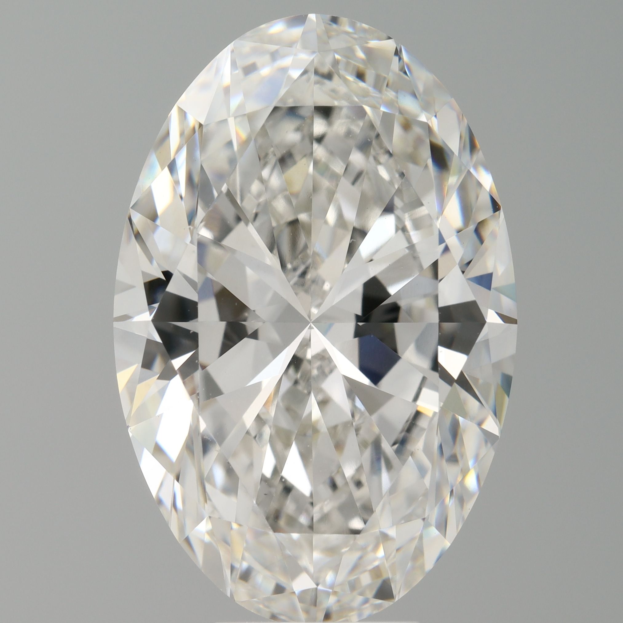 9.56 ct. oval Lab Grown Diamond front image