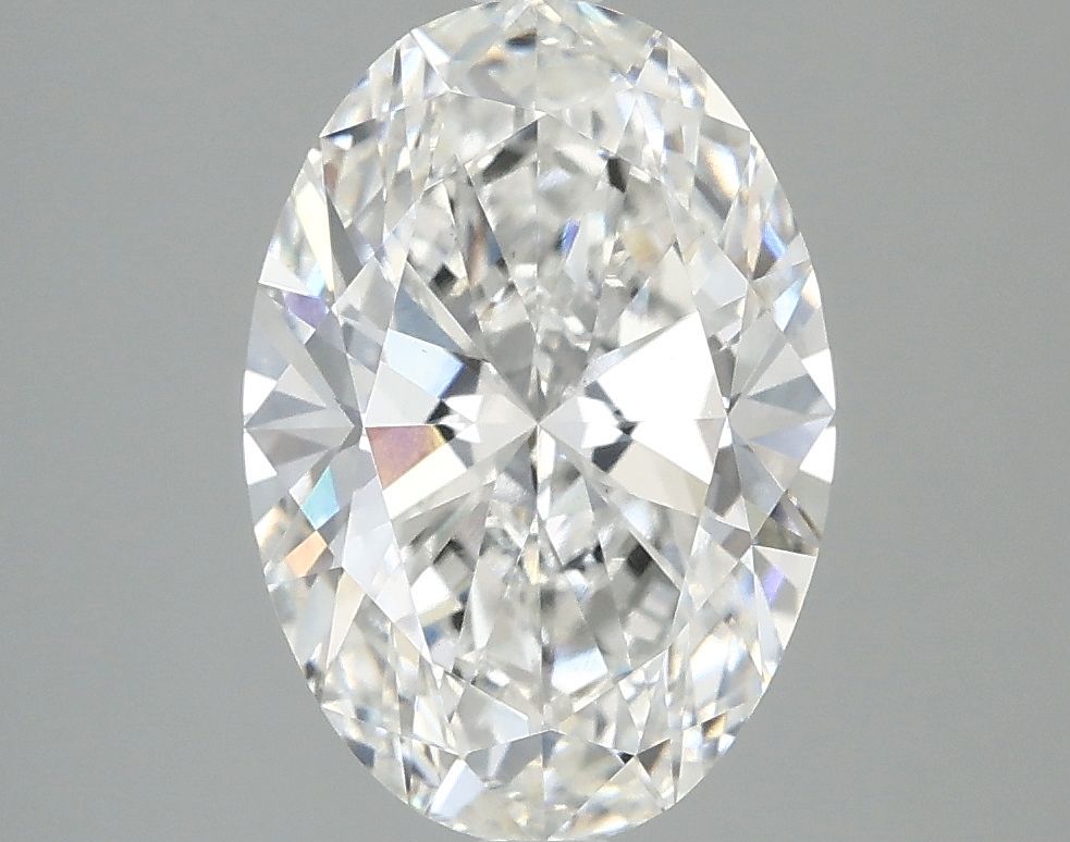 3.02 ct. oval Lab Grown Diamond front image