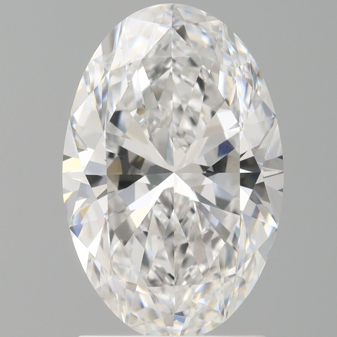 2.07 ct. oval Lab Grown Diamond front image