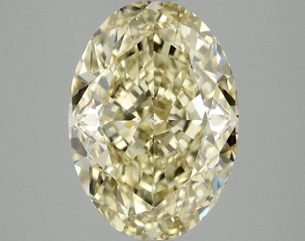 5.07 ct. oval Lab Grown Diamond front image