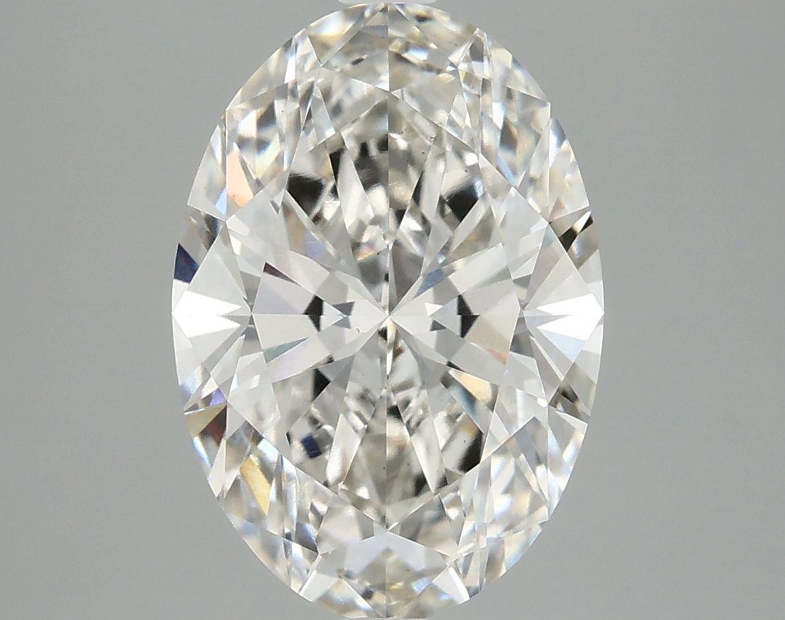 4.08 ct. oval Lab Grown Diamond front image