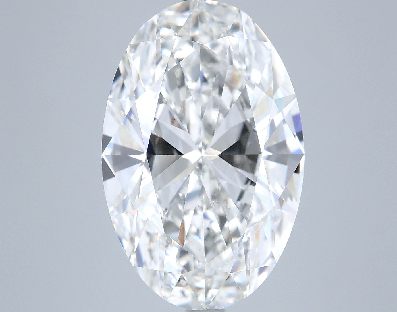 7.07 ct. oval Lab Grown Diamond front image