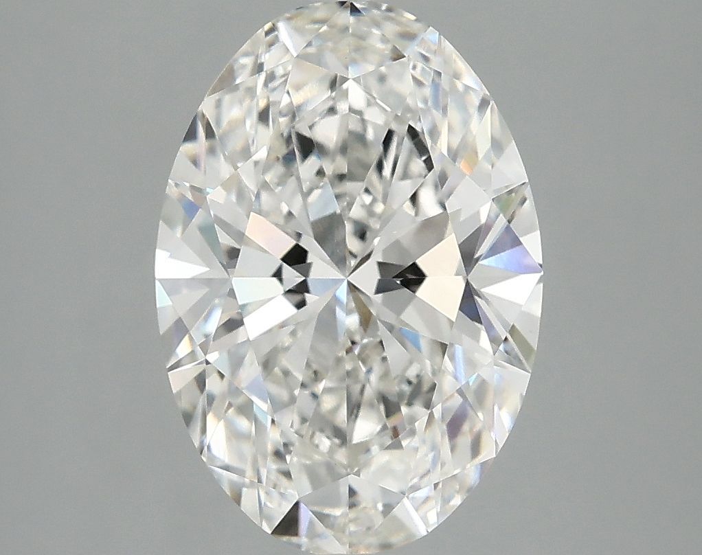 3.10 ct. oval Lab Grown Diamond front image