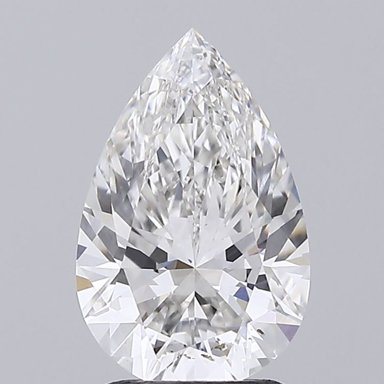 2.01 carat f VS1 EX Cut IGI pear diamond