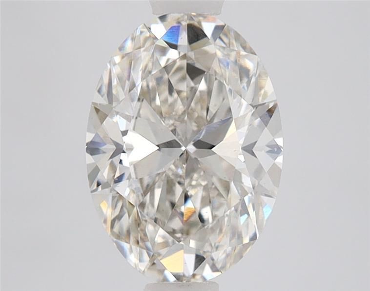 2.06 ct. oval Lab Grown Diamond front image
