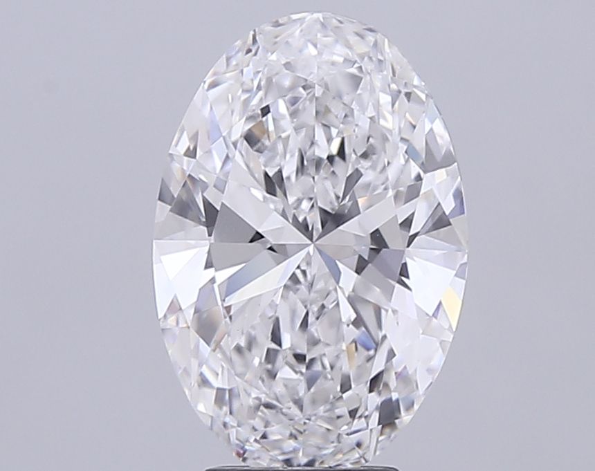 5.03 ct. oval Lab Grown Diamond front image
