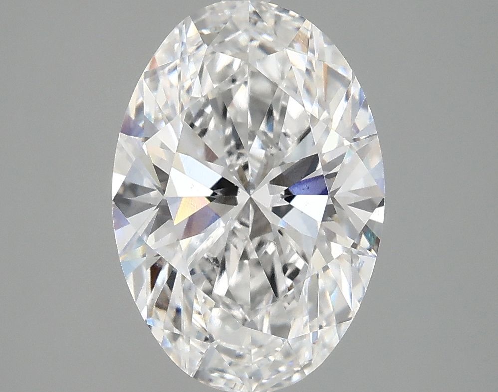 3.02 ct. oval Lab Grown Diamond front image
