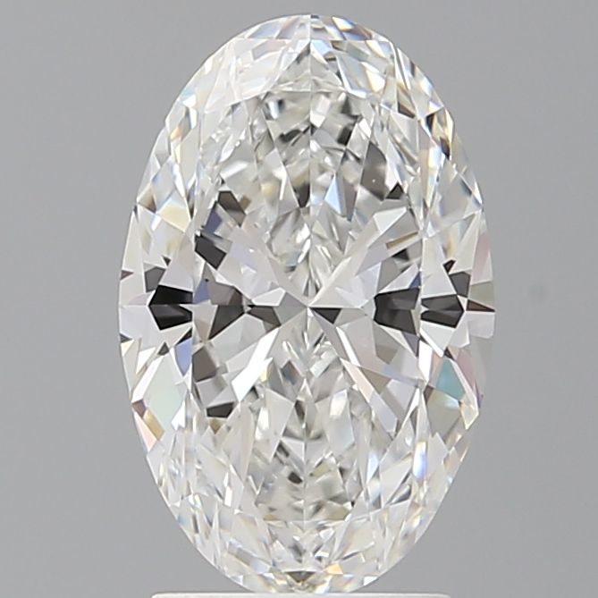 2.50 ct. oval Lab Grown Diamond front image