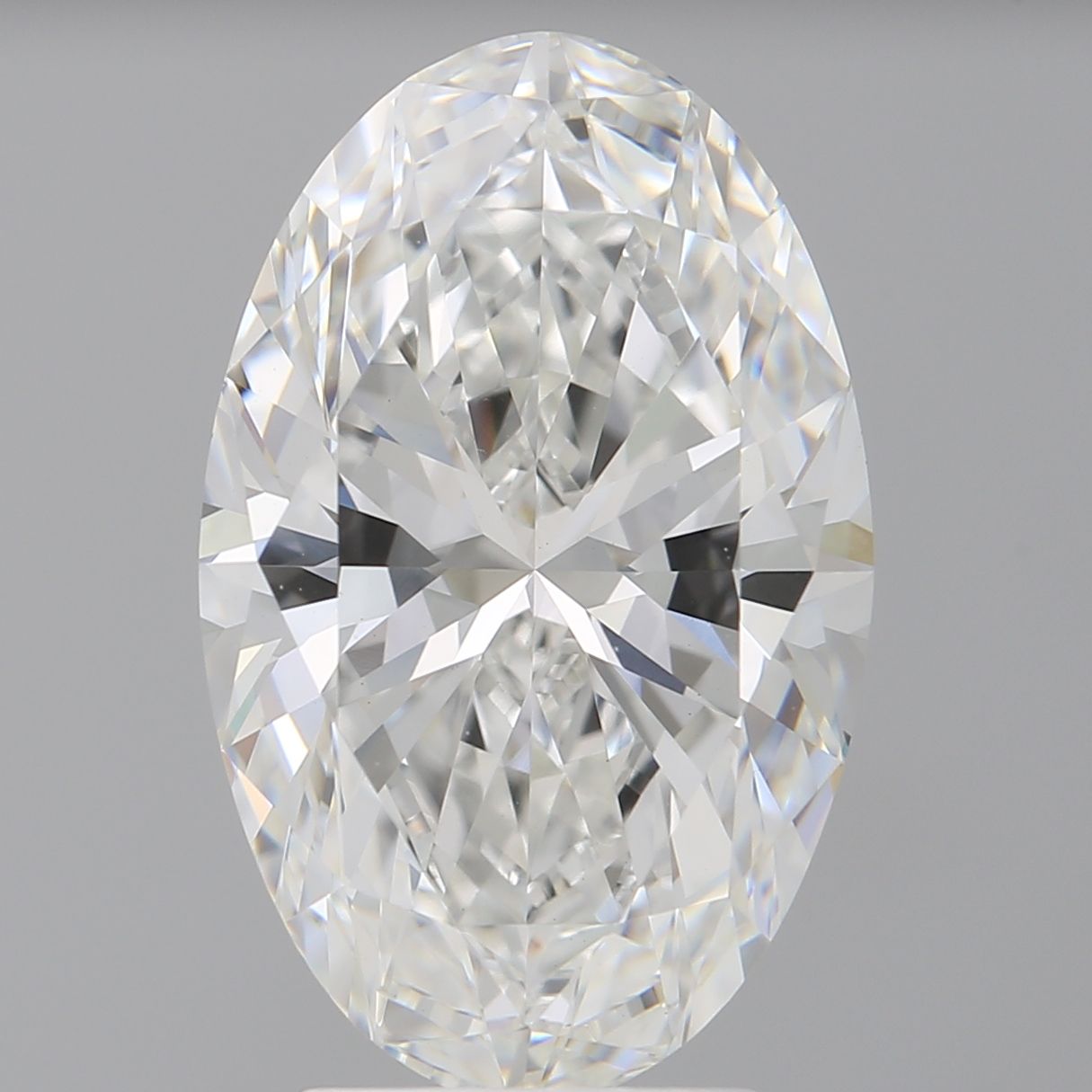 4.08 ct. oval Lab Grown Diamond front image