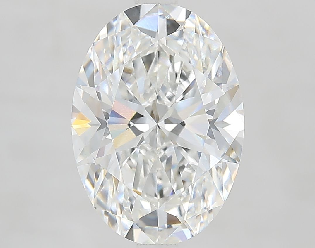 3.82 ct. oval Lab Grown Diamond front image