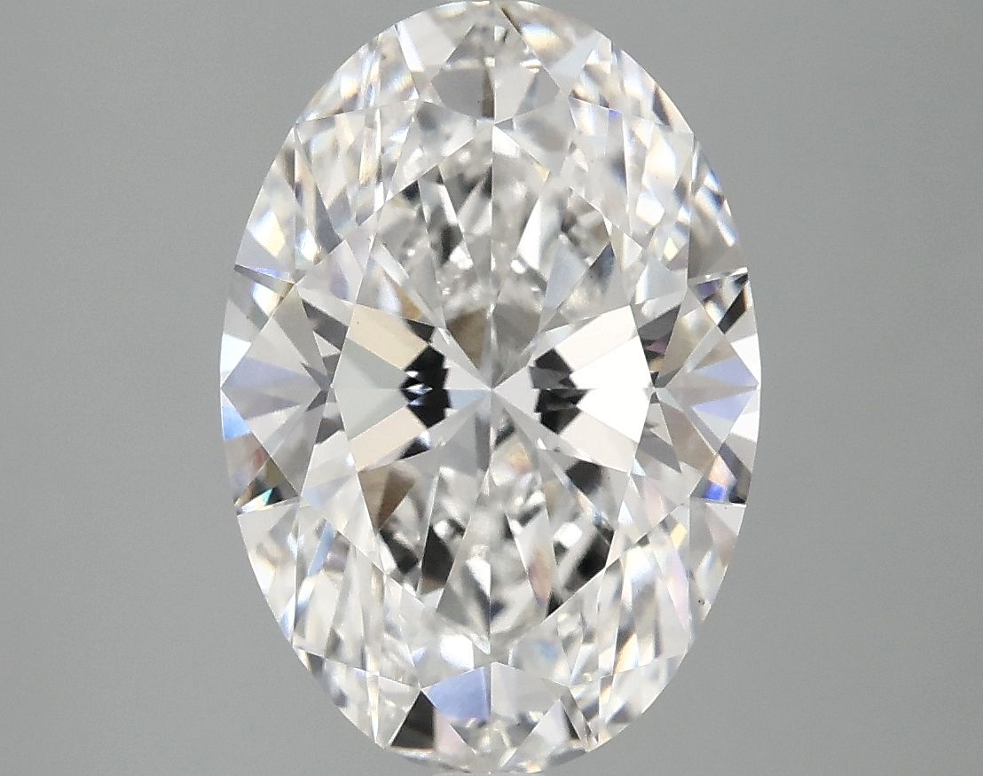 4.06 ct. oval Lab Grown Diamond front image