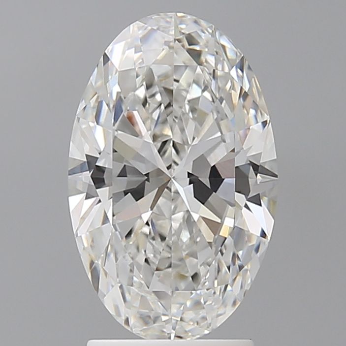 2.52 ct. oval Lab Grown Diamond front image